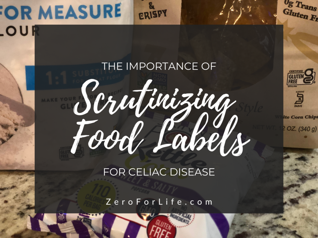 The Importance of Scrutinizing Food Labels for Celiac Disease