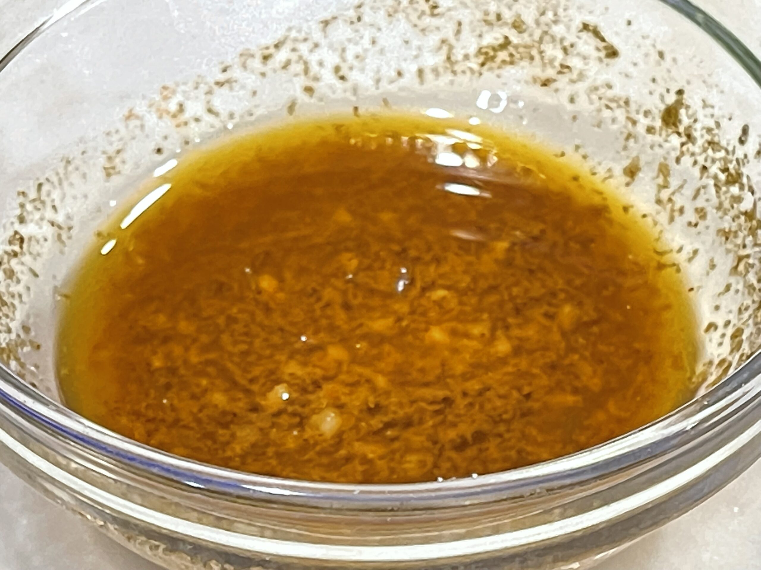 Image of mixed sauce for 15 Minute Chicken Street Tacos.