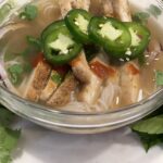 Image of bowl of gluten-free Fast Chicken Pho.